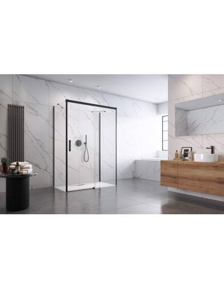Radaway Idea Black KDJ+S kampinė dušo kabina