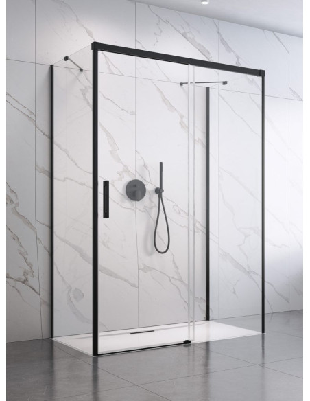 Radaway Idea Black KDJ+S kampinė dušo kabina