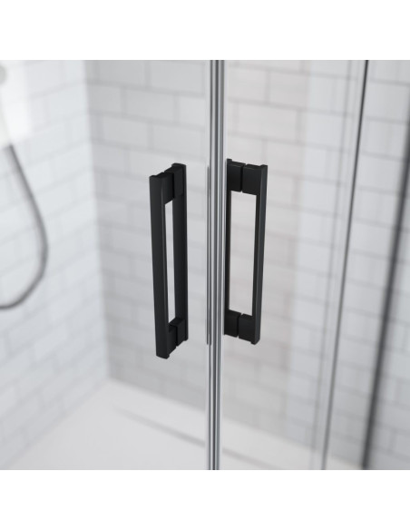 Radaway Idea Black KDJ+S kampinė dušo kabina