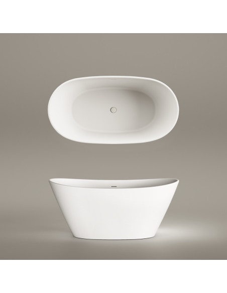Silkstone Matte Caffle Latte vonia Paa Amore 1600x850 laisvai pastatoma