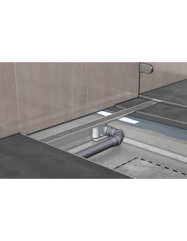 Dušo latakas ACO ShowerDrain C horizontaliu flanšu  