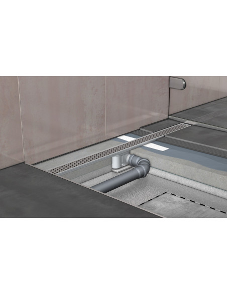 Dušo latakas ACO ShowerDrain C horizontaliu flanšu  
