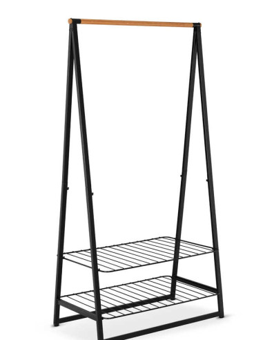 Brabantia Linn drabužių kabykla, didelė - juoda 