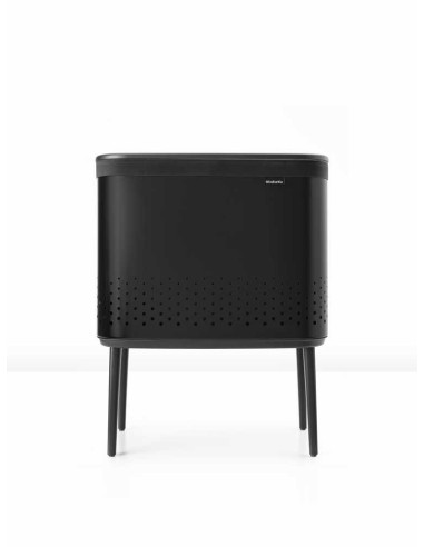 Brabantia Bo skalbinių dėžė 60L - juoda matinė 