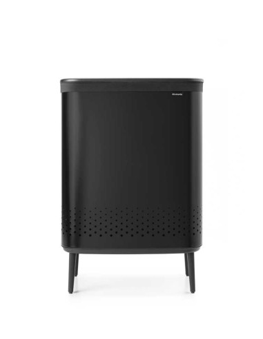 Brabantia Bo Skalbinių dėžė 2x45L - juoda matinė 