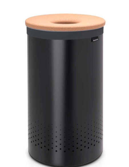 Brabantia Skalbinių dėžė 60L - juoda matinė 