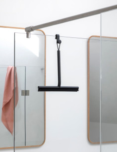 Brabantia Dušo kabinos stiklo valytuvas ReNew - Dark Grey
