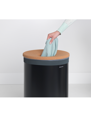 Brabantia Skalbinių dėžė 60L - juoda matinė