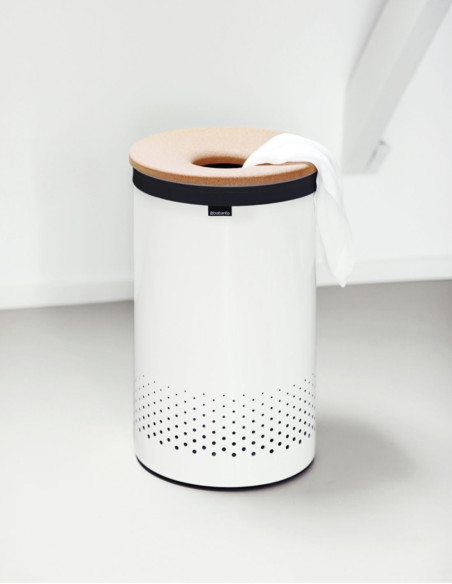 Brabantia Skalbinių dėžė 60L - balta