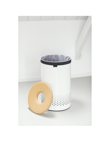 Brabantia Skalbinių dėžė 60L - balta