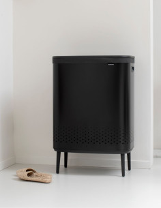Brabantia Bo Skalbinių dėžė 2x45L - juoda matinė