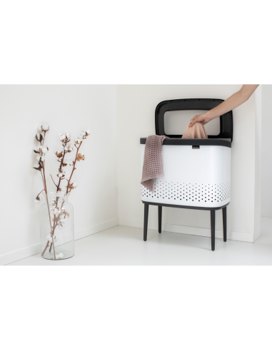 Brabantia Bo Skalbinių dėžė 60L - balta