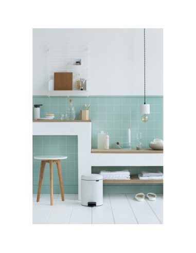 Brabantia Šiukšlių dėžė NewIcon 5L - balta