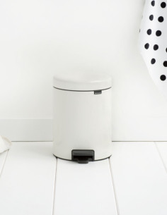 Brabantia Šiukšlių dėžė NewIcon 5L - balta
