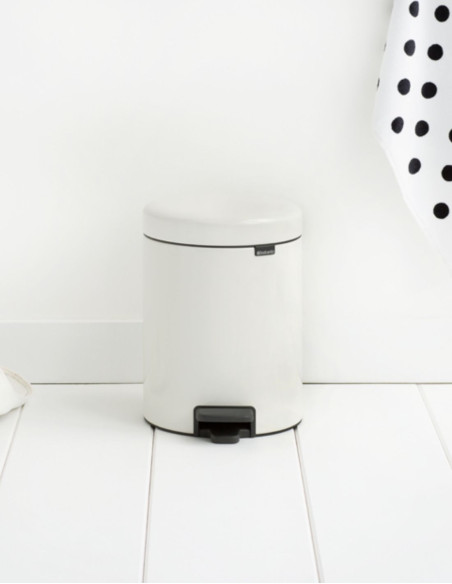 Brabantia Šiukšlių dėžė NewIcon 5L - balta