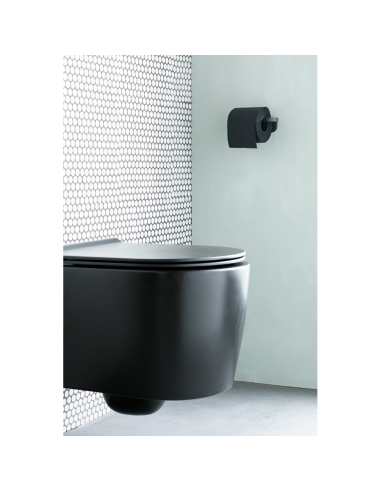 Tualetinio popieriaus laikiklis Brabantia Mindset - juoda