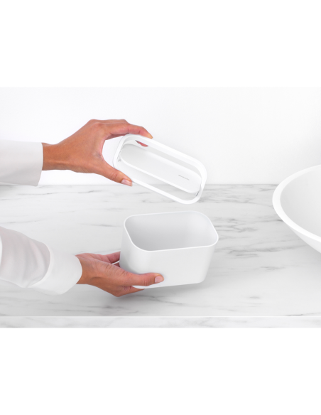 Brabantia Mindset indelis/šiukšlinė kosmetikos priemonėms - balta