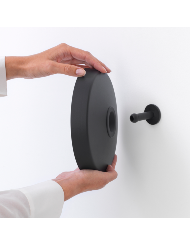 Kosmetinis veidrodis R204 padidinantis x5 Brabantia Mindset - juoda