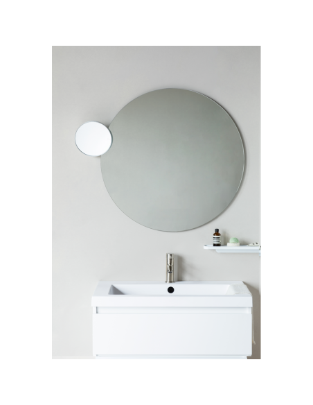 Kosmetinis veidrodis R204 padidinantis x5 Brabantia Mindset - balta