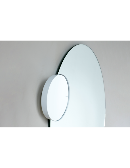 Kosmetinis veidrodis R204 padidinantis x5 Brabantia Mindset - balta