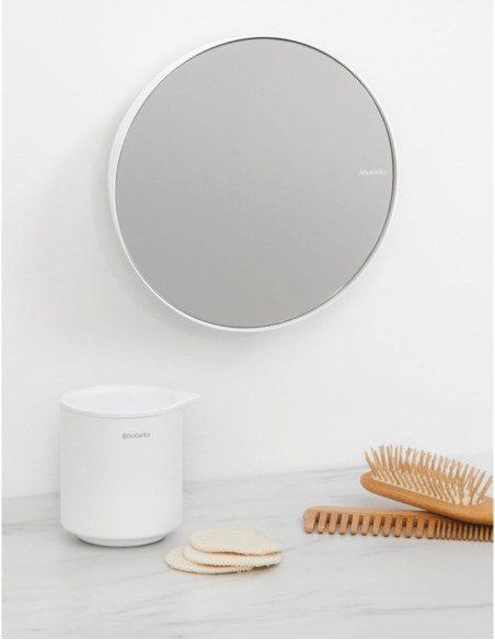 Kosmetinis veidrodis R204 padidinantis x5 Brabantia Mindset - balta