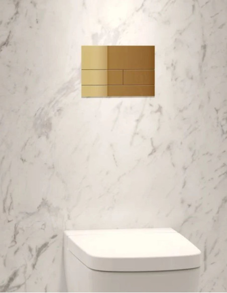 WC mygtukas TECEsquare II su PVD danga