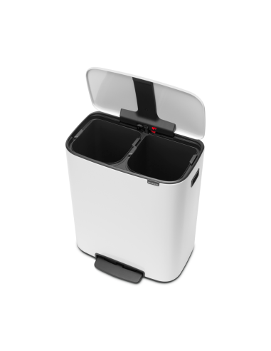 Brabantia Šiukšlių dėžė su pedalu BO 2X30L
