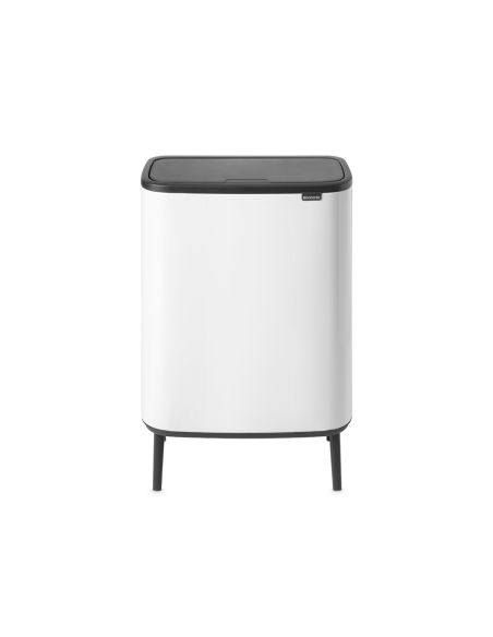 Brabantia Šiukšlių dėžė BO Touch HI 2x30L su kojelėmis