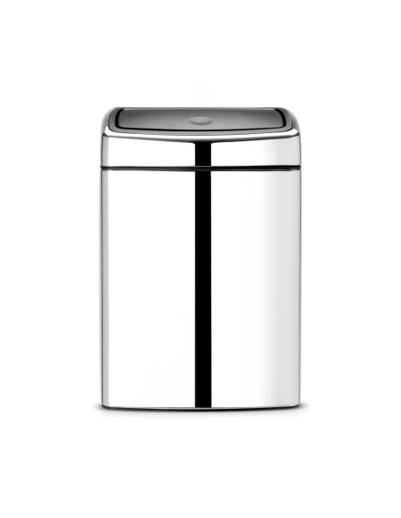 Brabantia Šiukšlių dėžė Touch 10L, kvadratinė