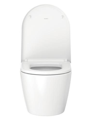 Pakabinamas unitazas Duravit ME by Starck Rimless Compact su SoftClose dangčiu