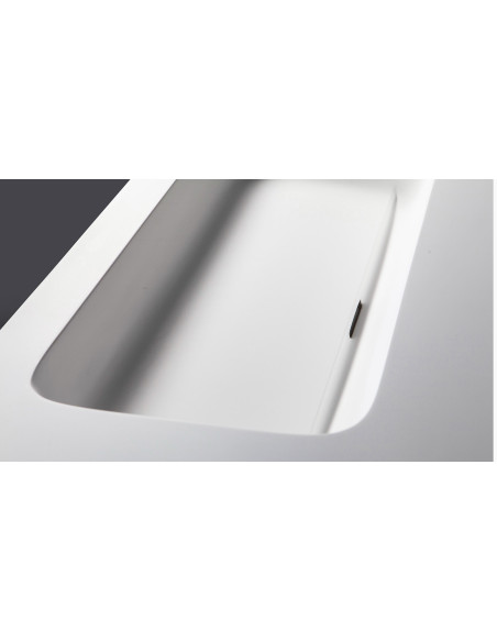 Nestandartinis praustuvas Quadro Silkstone