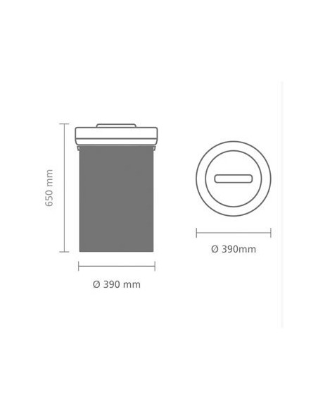 Brabantia Šiukšlių dėžė Big Bin 60L