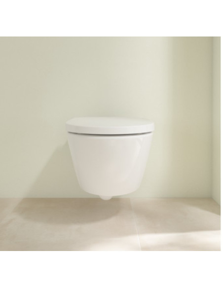 Pakabinamas unitazas Villeroy&Boch Subway 3.0 su dangčiu Softclose ir TWIST-FLUSH nuleidimu
