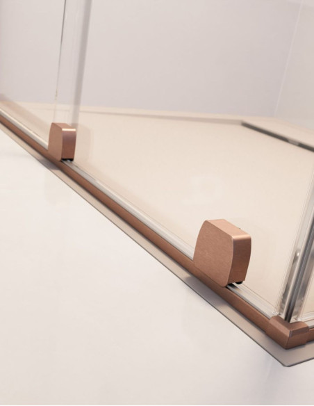 Radaway Furo Brushed Copper DWJ dušo durys