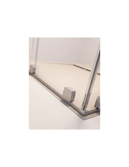 Radaway Furo Brushed Nickel DWJ dušo durys