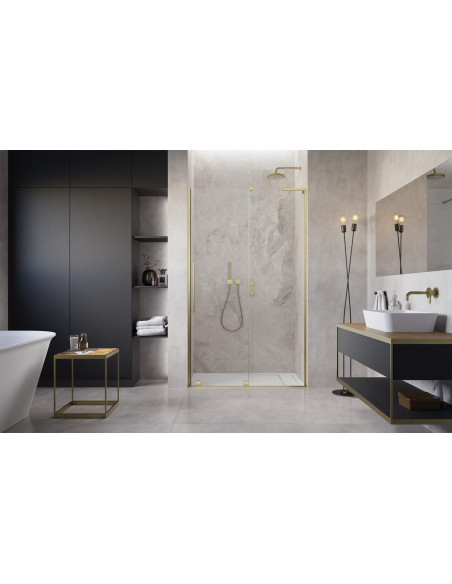 Radaway Furo SL Brushed Gold DWJ dušo durys