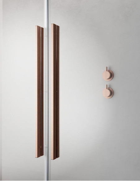 Radaway Furo Brushed Copper Walk-in dušo sienelė