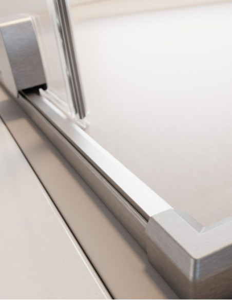 Radaway Furo SL Brushed Nickel PND II vonios sienelė