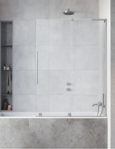 Radaway Furo SL Brushed Nickel PND II vonios sienelė