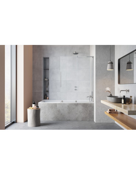 Radaway Furo SL Brushed Nickel PND II vonios sienelė