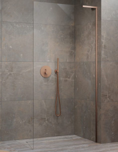 Radaway Modo SL Brushed Copper II nejudanti dušo sienelė