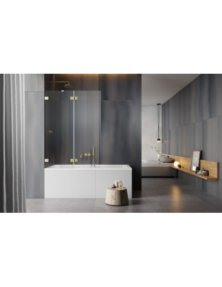 Radaway Essenza Pro Brushed Gold PND II vonios sienelė