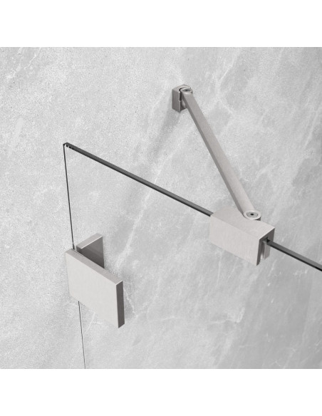 Penkiakampė dušo kabina Radaway Essenza Pro Brushed Nickel PTJ