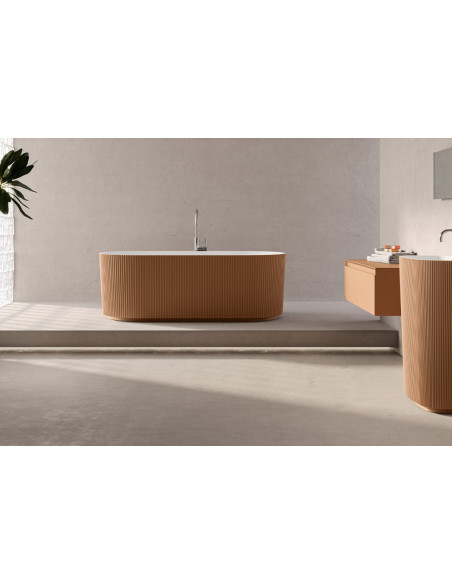Akrilinė vonia Zenon Olympia 170x80 laisvai pastatoma