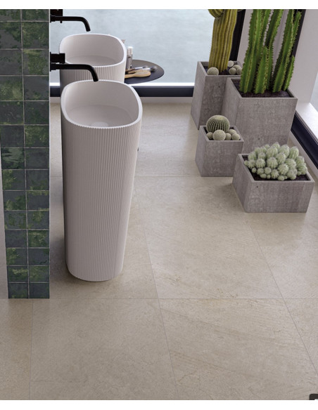 Grindinis praustuvas Olympia Freestanding baltas matinis 550x360