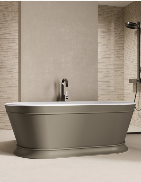 Akrilinė vonia Zenon Heritage 170x80 laisvai pastatoma