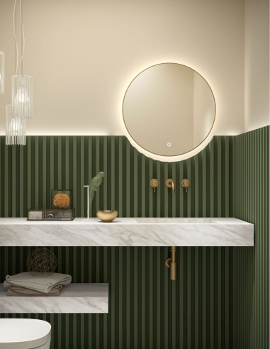 Salgar COMPAKT dvygubas praustuvas su stalviršiu WHITE MARBLE