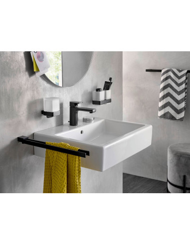Pakabinamas skysto muilo dozatorius Emco Loft, juodas