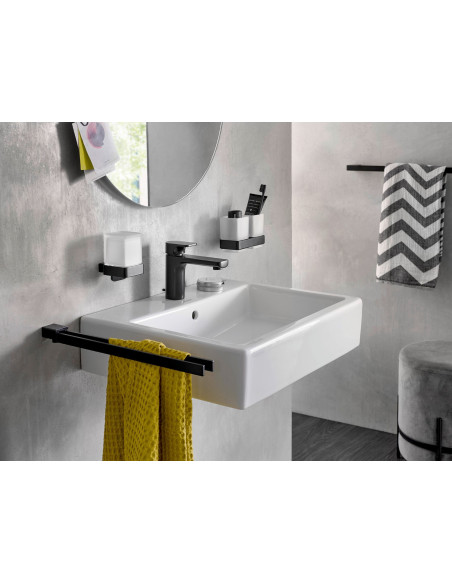 Pakabinamas skysto muilo dozatorius Emco Loft, juodas