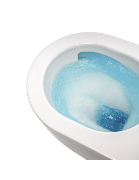 Pakabinamo WC komplektas - Tece 4in1 rėmas + unitazas Hatria FUTURA VORTEX su sūkurio nubėgimu + lėtai nusileidžiantis dangtis